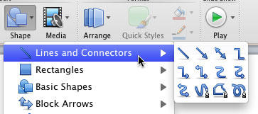 insert simple smart object in powerpoint for mac